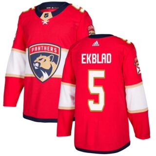 Youth Florida Panthers #5 Aaron Ekblad Red Home Authentic Stitched NHL Jersey
