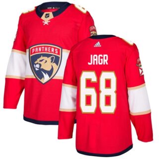 Youth Florida Panthers #68 Jaromir Jagr Red Home Authentic Stitched NHL Jersey