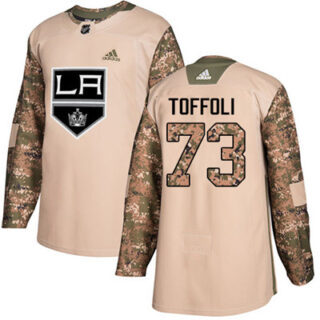Youth Los Angeles Kings #73 Tyler Toffoli Camo Authentic 2017 Veterans Day Stitched NHL Jersey