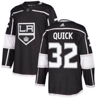 Youth Los Angeles Kings #32 Jonathan Quick Black Home Authentic Stitched NHL Jersey