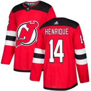 Youth New Jersey Devils #14 Adam Henrique Red Home Authentic Stitched NHL Jersey