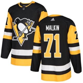 Youth Pittsburgh Penguins #71 Evgeni Malkin Black Home Authentic Stitched NHL Jersey