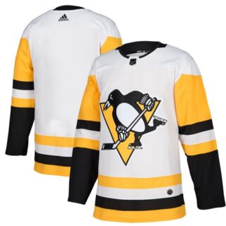 Youth Pittsburgh Penguins Blank White Road Authentic Stitched NHL Jersey