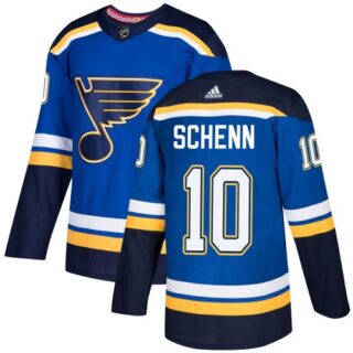 Youth St. Louis Blues #10 Brayden Schenn Blue Home Authentic Stitched NHL Jersey