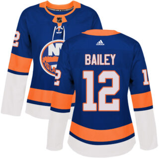 Women's New York Islanders #12 Josh Bailey Royal Blue Home Authentic Stitched NHL Jersey