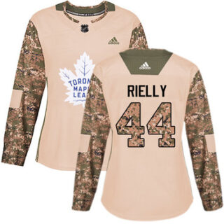 Women's Toronto Maple Leafs #44 Morgan Rielly Camo Authentic 2017 Veterans Day Stitched NHL Jersey