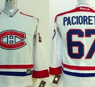 Youth Montreal Canadiens #67 Max Pacioretty White Jersey