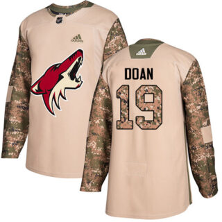Youth Arizona Coyotes #19 Shane Doan Camo Authentic 2017 Veterans Day Stitched NHL Jersey