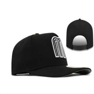 LMB Monterrey Baseball Snapback Hat Black White