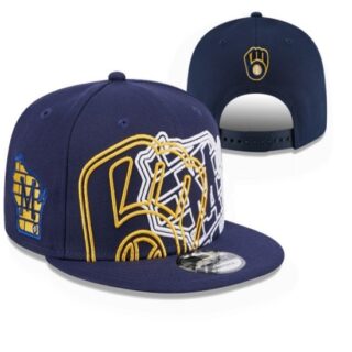 MLB Milwaukee Brewers Stitched Snapback Hats