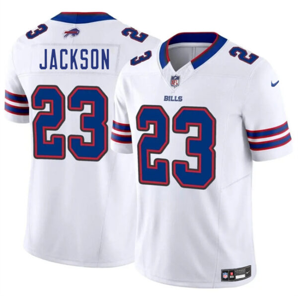 Men's Buffalo Bills #23 Dane Jackson White 2025 F.U.S.E. Vapor Untouchable Limited Stitched Football Jersey