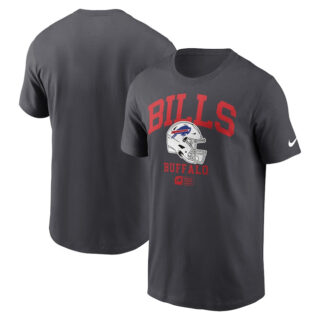 Men's Buffalo Bills Anthracite Helmet Essential T-Shirt