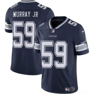 Men's Dallas Cowboys #59 Kenneth Murray JR Navy Blue 2025 Vapor Untouchable Limited Stitched Football Jersey