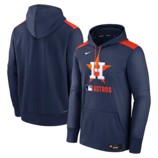 Men's Houston Astros Navy Collection Performance Pullover Hoodie