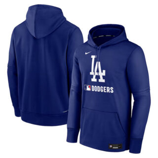 Men's Los Angeles Dodgers Royal Collection Performance Pullover Hoodie