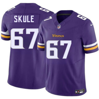 Men's Minnesota Vikings #67 Justin Skule Purple 2025 F.U.S.E. Vapor Untouchable Limited Stitched Jersey