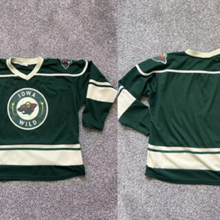 Men's Minnesota Wild Green Stitched Hockey Jersey