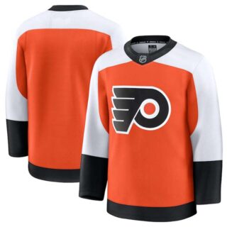 Men's Philadelphia Flyers Blank Orange 2024-25 Home Stitched Hockey Jersey