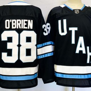 Men's Utah Hockey Club #38 Liam O'Brien Navy 2024-25 Stitched Jersey
