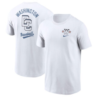 Men's Washington Nationals White 2025 City Connect T-Shirt