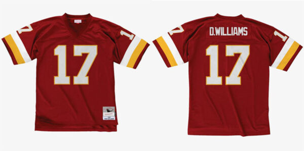 Men's Washington Redskins #17 Doug Williams Burgundy Stitched Football Jersey