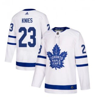 Men's Toronto Maple Leafs Matthew Knies adidas White Authentic Player Hockey Jersey