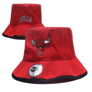 NBA Chicago Bulls Stitched Bucket Fisherman Hats