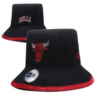 NBA Chicago Bulls Stitched Bucket Fisherman Hats