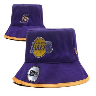 NBA Los Angeles Lakers Stitched Bucket Fisherman Hats