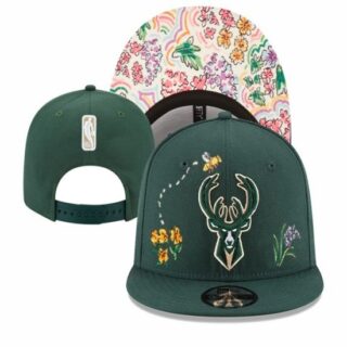 NBA Milwaukee Bucks Stitched Snapback Hats