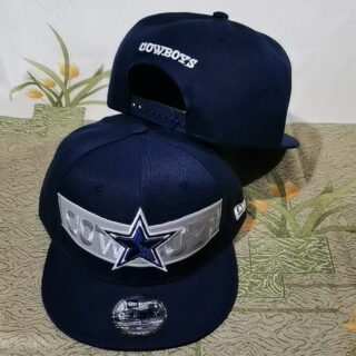 NFL Dallas Cowboys Snapback Hat Navy Grey