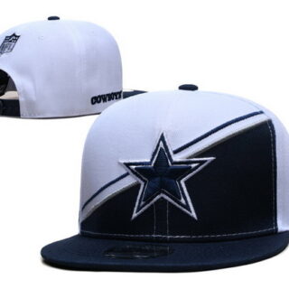 NFL Dallas Cowboys Snapback Hat White Navy