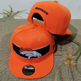 NFL Denver Broncos Snapback Hat Orange