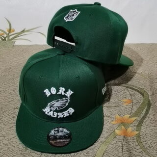 NFL Philadelphia Eagles Born Raised Snapback Hat Green
