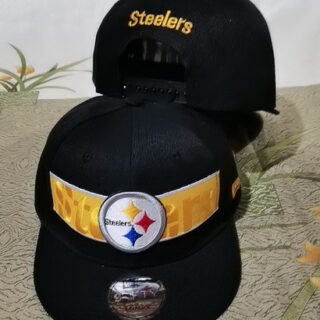 NFL Pittsburgh Steelers Snapback Hat Black