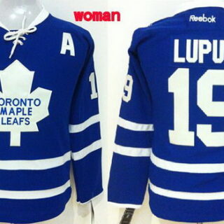 Women's Toronto Maple Leafs #19 Joffrey Lupul Blue s Jersey