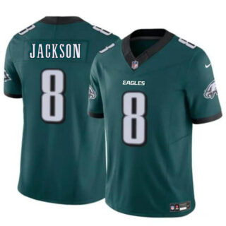 Men's Philadelphia Eagles #8 Adoree' Jackson Green 2024 New F.U.S.E. Vapor Untouchable Limited Stitched Football Jersey