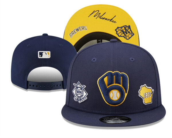 Milwaukee Brewers 2025 Stitched Snapback Hats