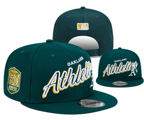 Oakland Athletics 2024 Stitched Snapback Hats