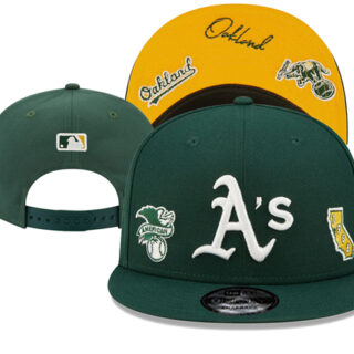 Oakland Athletics 2025 Stitched Snapback Hats