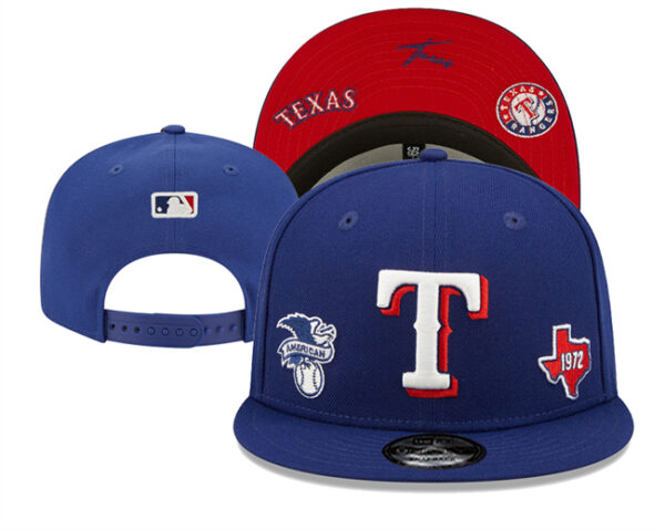 Texas Rangers 2024 Stitched Snapback Hats